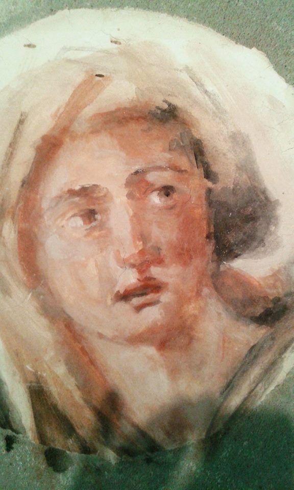 Tableau à fresco