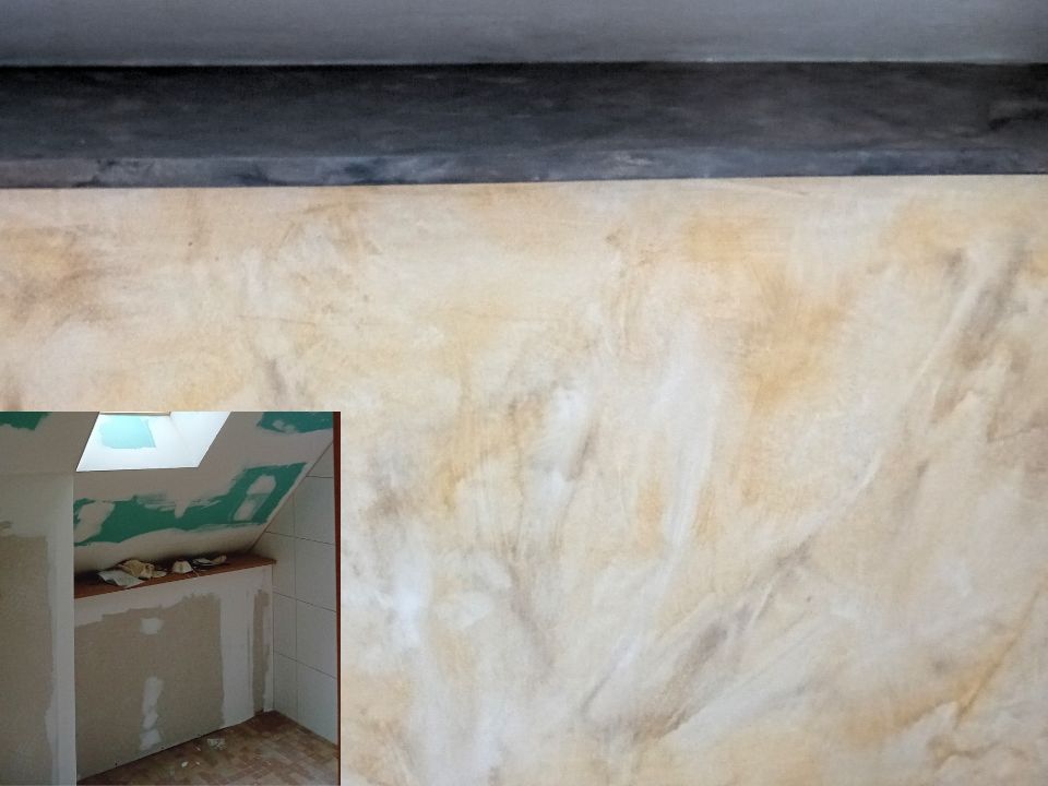 valerie bordage peinture naturelle chaux fausse matière imitation matière 